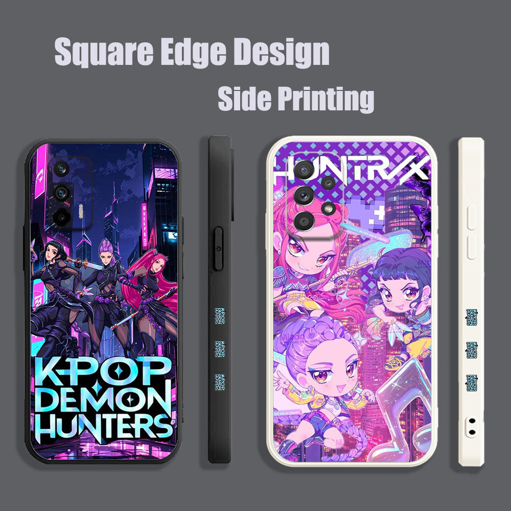 สําหรับOPPO A71 F9 Pro Reno6 Z Reno5 A94 A8 A31 2020 A1K A7X Kpop Demon Hunters Rumi Zoey Mira Aesth