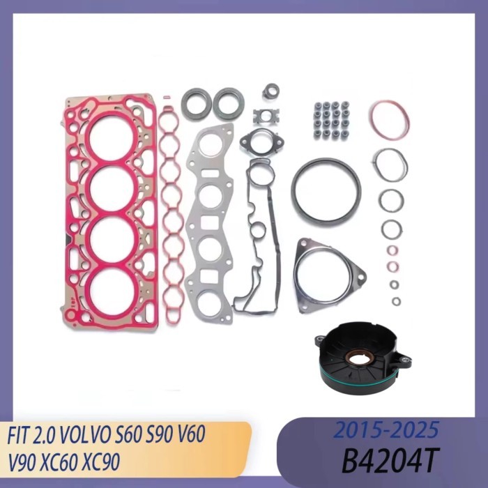 83mm High / Low KW Engine Full Gasket Set & Crankshaft Oil Seal Fit 2.0 T L L4 B4204T For 15-25 VOL
