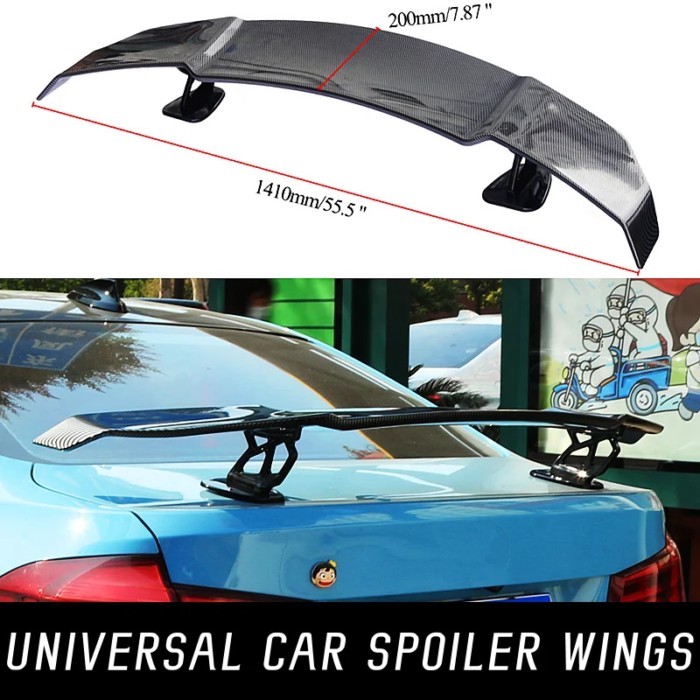 Universal GT Style Rear Trunk Lid Car Spoiler Wings For BMW M2 M3 M4 M5 E36 E46 E82 E60 E90 E92 F10