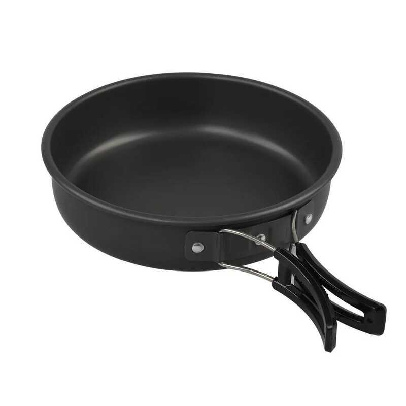 C Camping Alloy Cooking Pan 18Cm 20Cm 22Cm Non-Stick Fry Pan