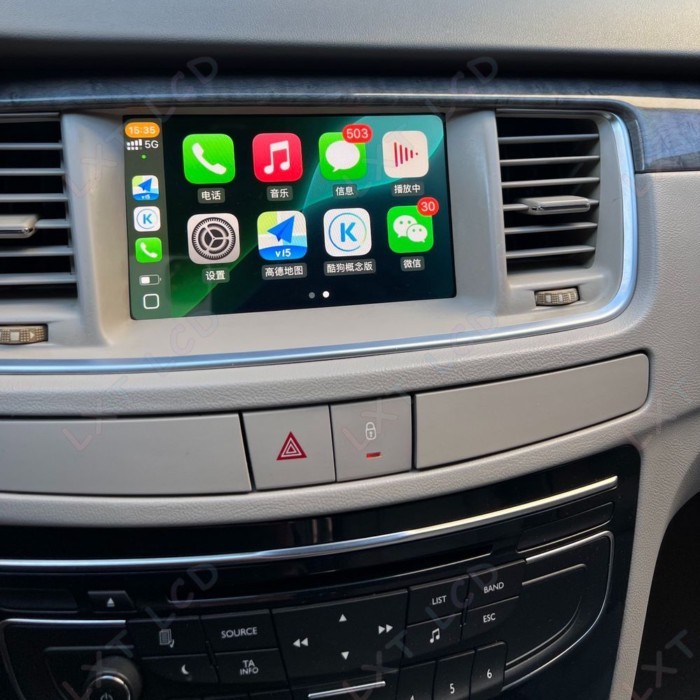 LCD Screen Display Panel For LA070WV4(SD)(04) (03) Original 7Inch LA070WV4 SD 04 03 For Citroen c4