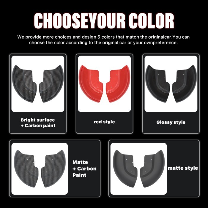 For DUCATI Panigale V4 V4S V2 Street Fighter V2 V4 V4S 2018-2024 Motorcycle Carbon Paint Wheel Cove