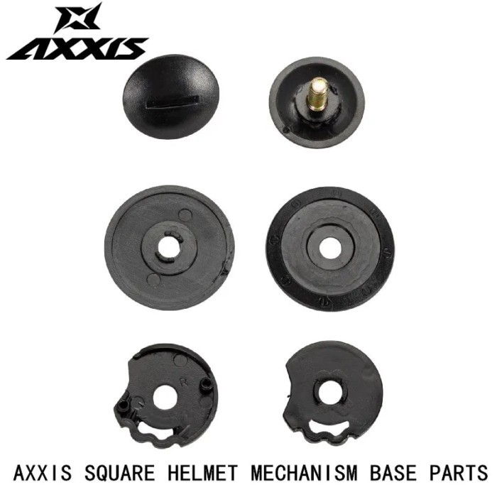 AXXIS SQUARE helmet mechanism base for MT-V-15B shield base original AXXIS accessories replacement
