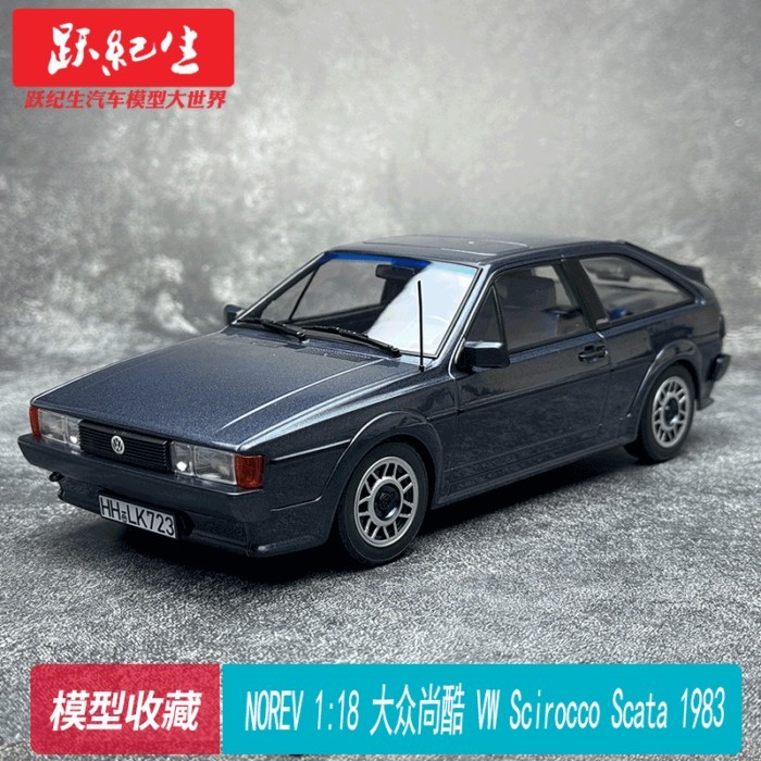 NOREV 1: 18 Volkswagen Scirocco VW 1983 Scirocco Scata โมเดลรถจําลองโลหะผสม