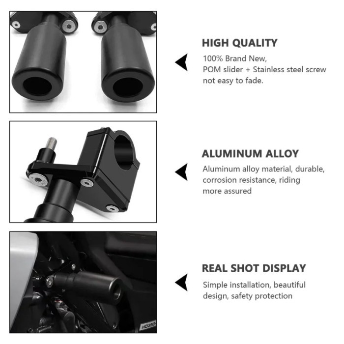 for x350 X350 23-24 anti-fall rubber protector motorcycle anti-fall ball protection rod anti-fall s