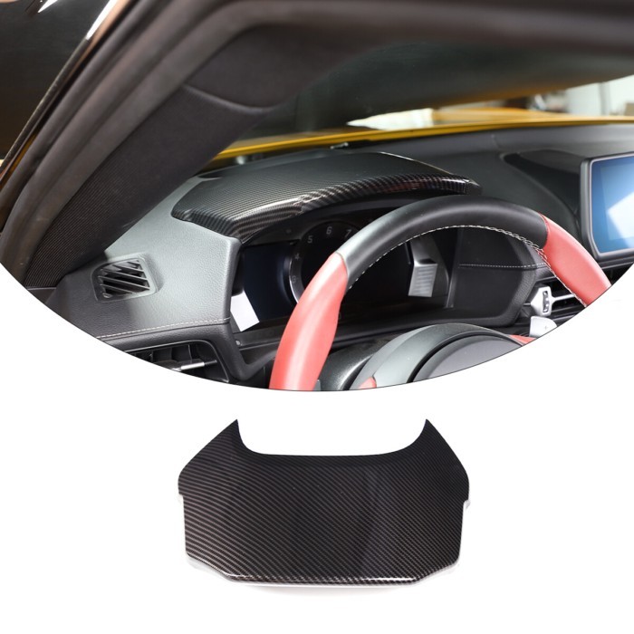 Carbon Fiber Car Instrument Speedmeter Upper Panel Cover For Toyota GR Supra A90 A91 MK5 2019-2025