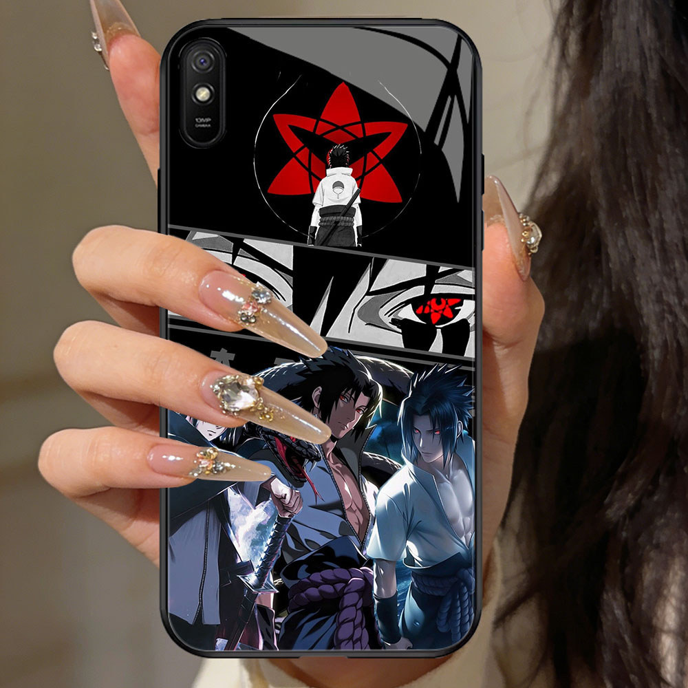 TT-87 Uchiha Sasuke ปลอก hp แก้ว Xiaomi Redmi Note Poco 7 14C 9A 14R 9i C75 A4 A3 Pro 5G