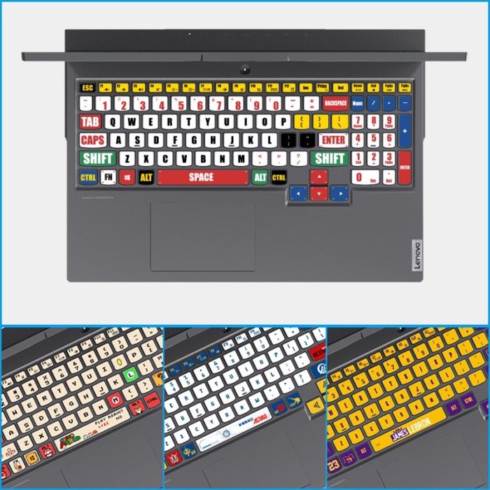 Lenovo y7000 สติ๊กเกอร์คีย์บอร์ด Rescuer r7,000P โน้ตบุ๊ค R9000X Y9,000K คอมพิวเตอร์ r720 ปุ่ม