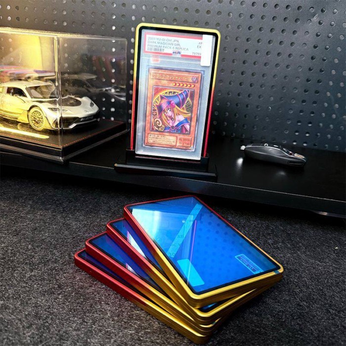 Rating Card เคสป้องกัน TGA55pt Magnetic Metal Rating Card เคสป้องกัน Pokémon Star Card Psa35PT เคสป้