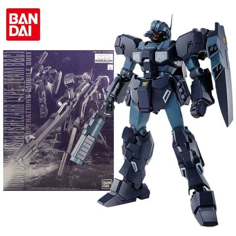 Bandai Guine Gundam Model Kit Anime Figure MG RGM-96Xs Jesta Shezarr Type Team B C Anime Action Fig