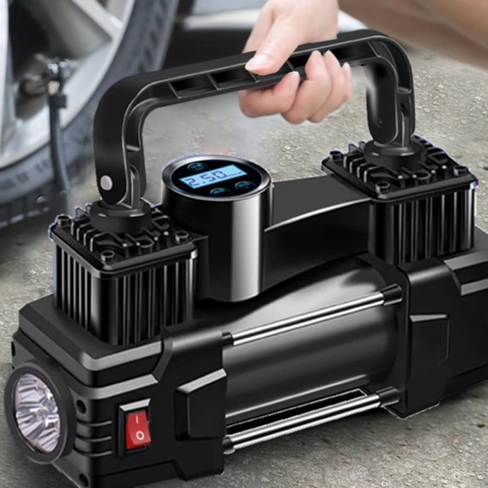 12V 150PSI Car Tire Pump Portable Auto Air Pump Digital Display Electric Car Tire Inflator Up To Va