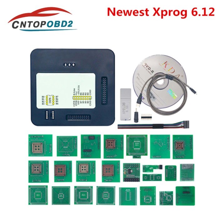 Best XProg M 5.55 XPROG V6.50 Add More Authorizations Auto ECU Programmer X-PROG Box ECU Chip Tunin
