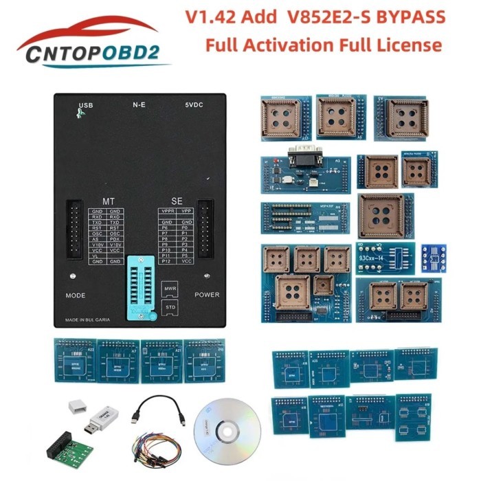 V2024 OEM Orange 5 V1.42 Programmer Full Licenses Add More Authorization OBD2 Car ECU Programming D