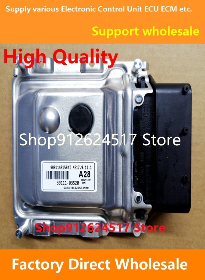 ECU 39111-03520 A28/39103-2B261/39103-2B440 E10A/39104-03075 K10B Engine Computer Board ME17.9.11 C