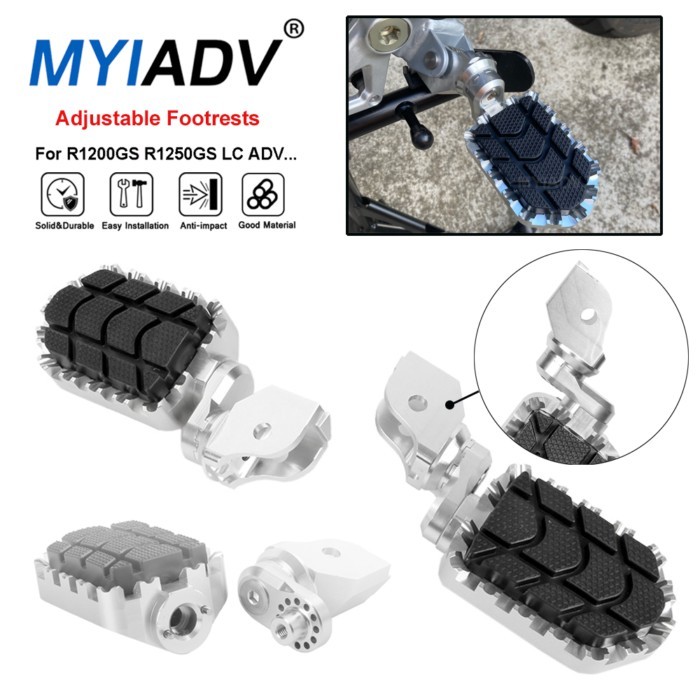 Adjustable Footrests For BMW F750GS F850GS F750 F850 F 750 850 GS 2018 2019 2020 Motorcycle Rotatab