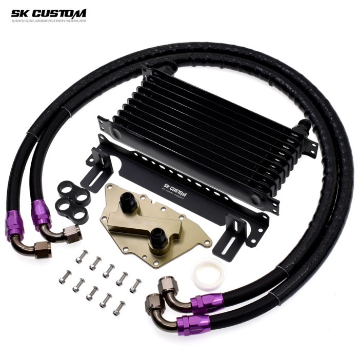 SK CUSTOM Oil Cooler Kit For BMW MINI B38 B48 F54 F55 F56 F60 Engine Oil Cooling Kit 1 Series X1X2