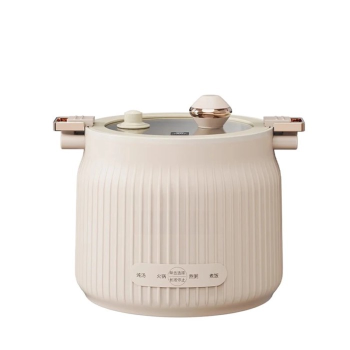 Kitchen Electrical Cooking Mini Pressure Pot Household Multi-Functional Non Stick Cooking Pot Panel