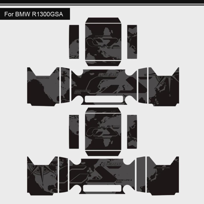 R1300GSA For BMW R1300GS R 1300 GS ADV GSA Adventure Rallye  Luggage carrier Trunk Luggage Panniers