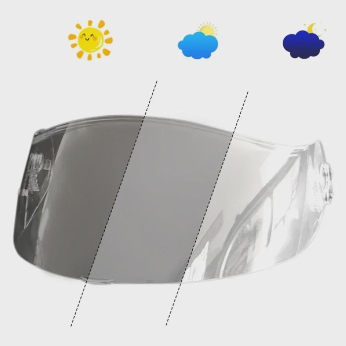 For NOLAN X-lite X-803 X802 X-802RR X-702 X-661 X603 Helmet Photochromic Visor Lens Sunshield