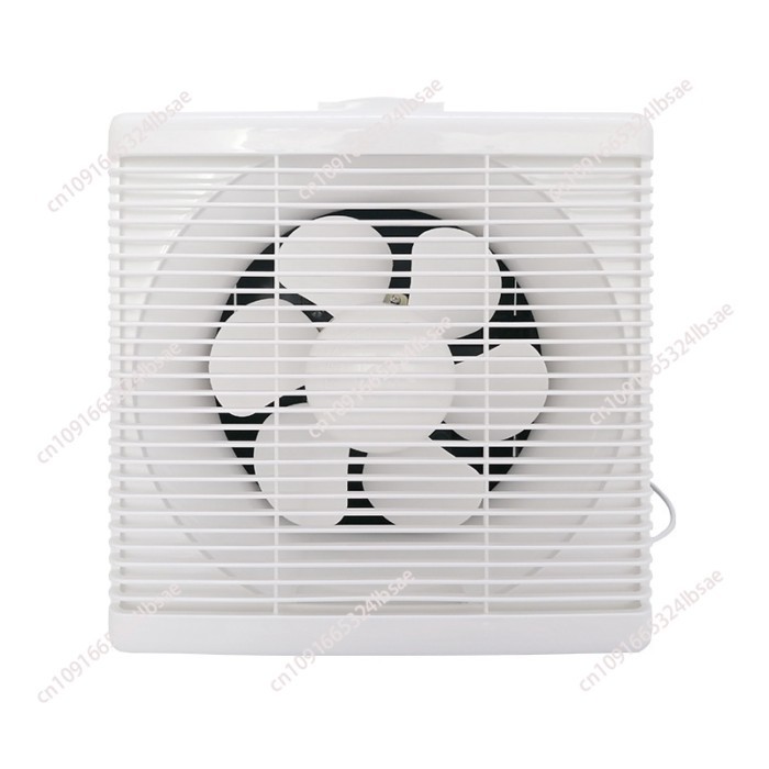 6-12 Inch Window Reversible Exhaust Fan Through-wall Ventilation Fan Shutter Box Blower Ventilation