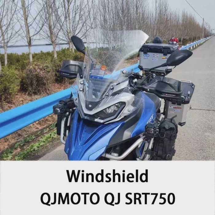 New For QJMOTO QJ SRT750 Accessories Windshield Sports Windscreen Wind Deflector Fit QJMOTO SRT750