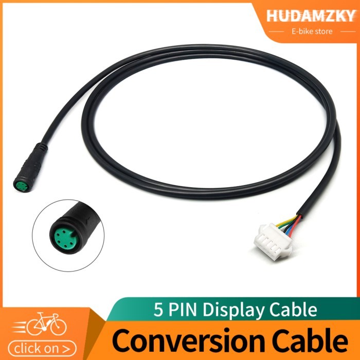 Ebike LED LED Display JULET Waterproof Cable 5pin Electric Bicycle Display Wire Ebike 5 Pin Female