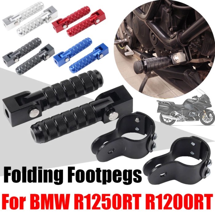 For BMW R1250RT R1200RT R1200 R1250 R 1200 1250 RT 1200RT Accessories Highway Footrest Foot Pegs Pe