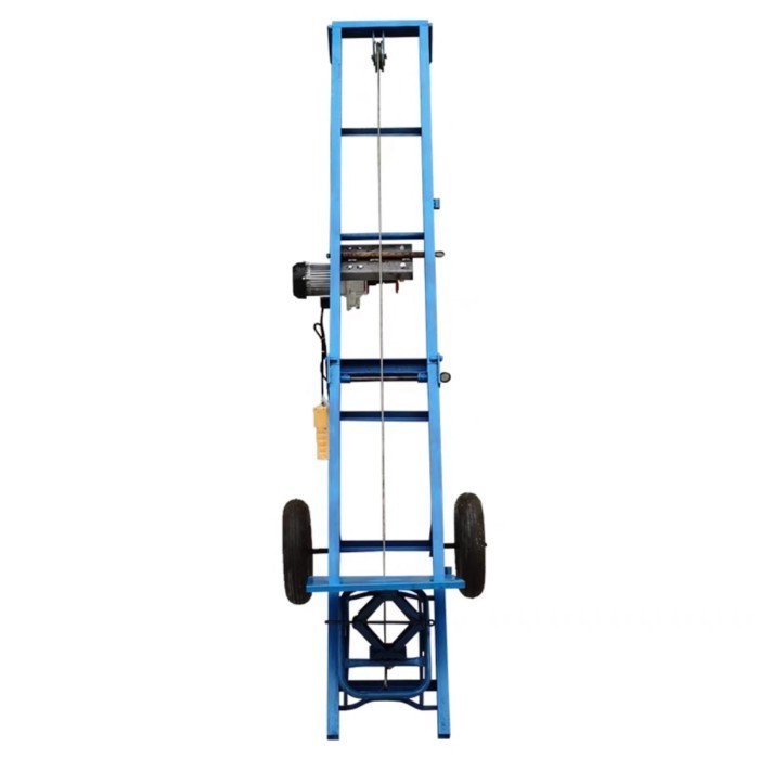 Automatic loading machine electric lifting vehicle folding hoist fish loading machine