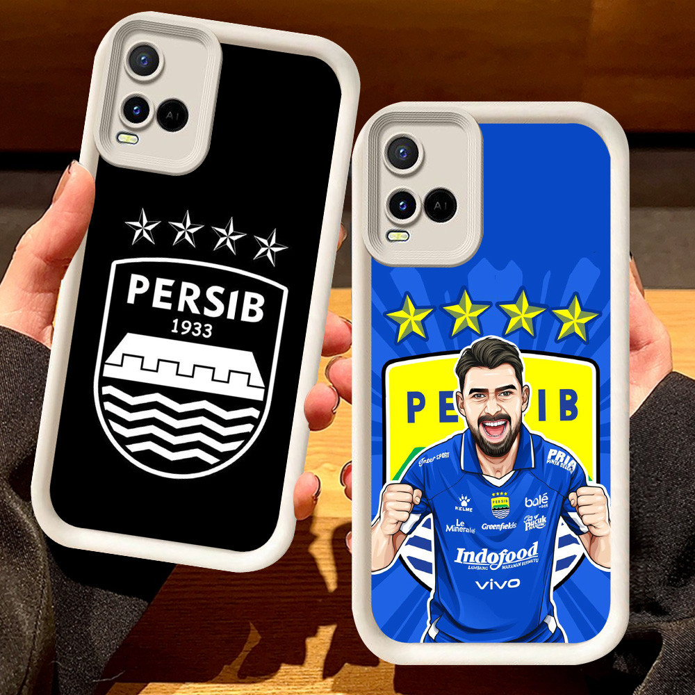 G-41 Persib 1933 สําหรับ VIVO Y21s Y33t Y21 Y21e Y21t Y33s V20 Pro สีดําและสีขาว