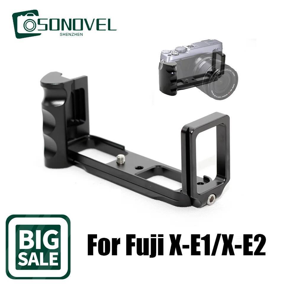 Quick Release L Plate Bracket Holder Grip สําหรับ Fujifilm Fuji X-E1 X-E2 xe1 xe2 XE2S กล้อง ballhea