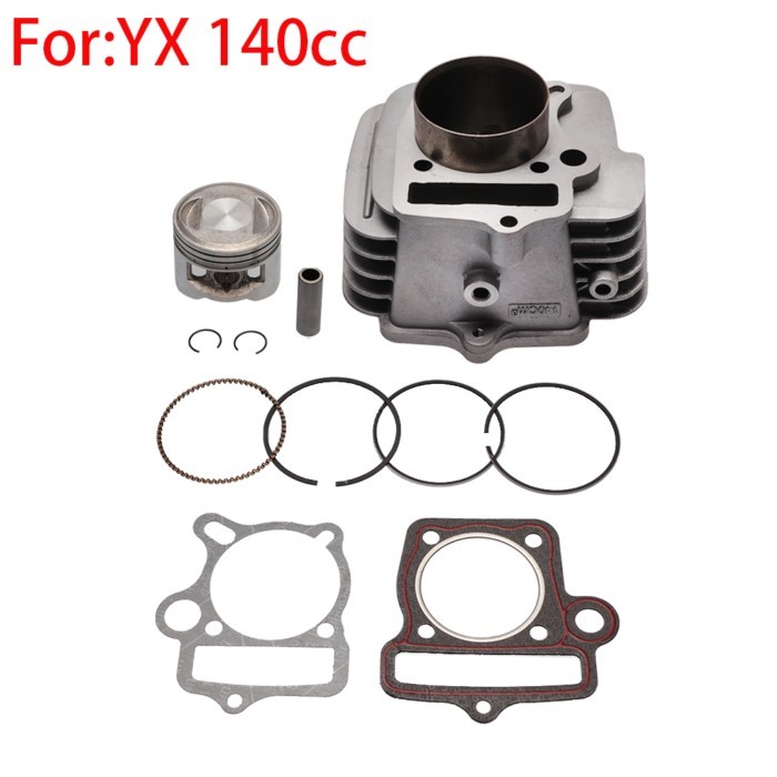 YX 140CC Bore 56mm Engine Cylinder Set Barrel Piston Gasket For YINXIANG YX140  1P56FMJ PIT PRO M2R