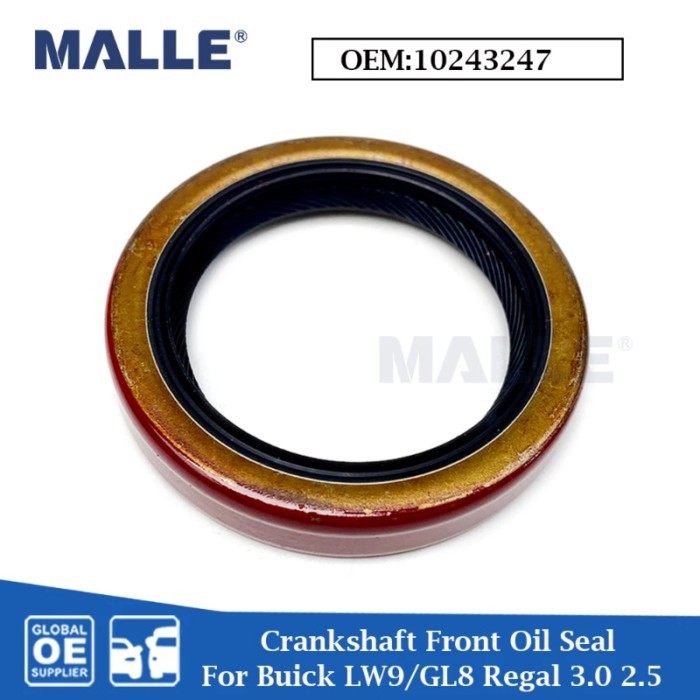 Engine Crankshaft Front Oil Seal For Buick Old Regal 2.5 LW9 L46 LB8 GL8 3.0 LZC GL8WU Auto Car Acc