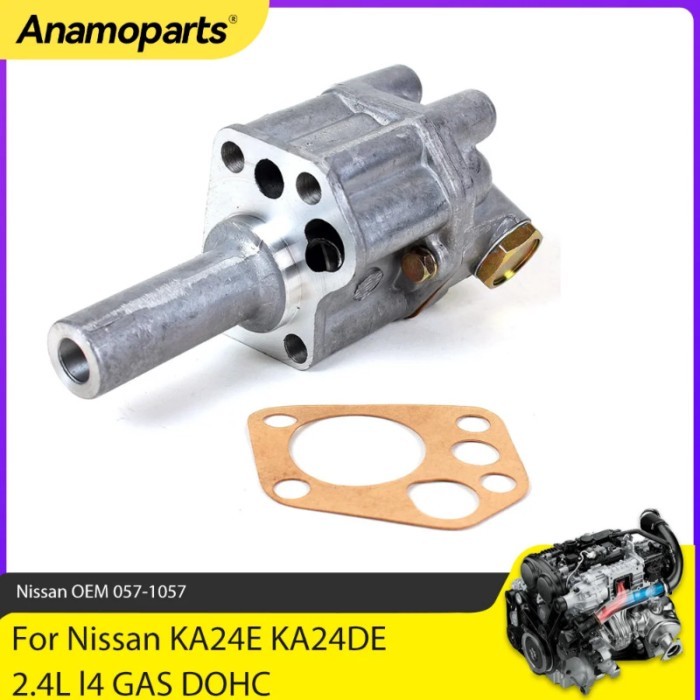 Engine Parts Oil Pump Fit 2.4 L T For Nissan 240SX D21 Frontier XTerra KA24E KA24DE 2.4L L4 GAS DOH