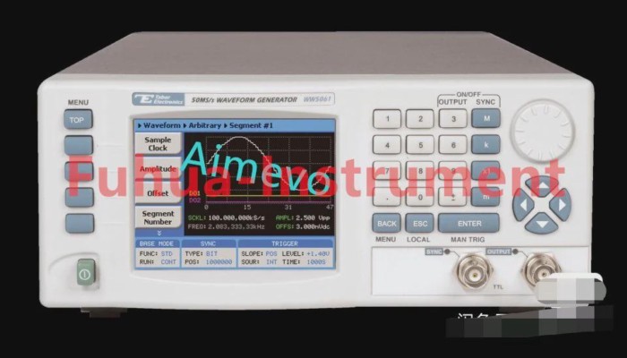 TABOR ELECTRONICS WW5061 ARBITRARY WAVEFORM FUNCTION GENERATOR NEW
