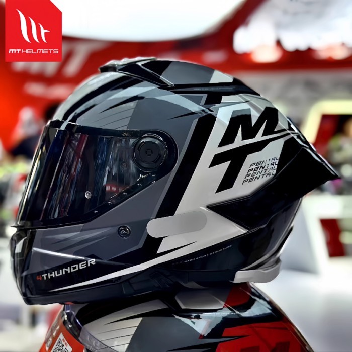 DOT ECE New MT Thunder 4 SV Motorcycle Helmet Professional Track Racing Helmet Colour Sun Visor Hel