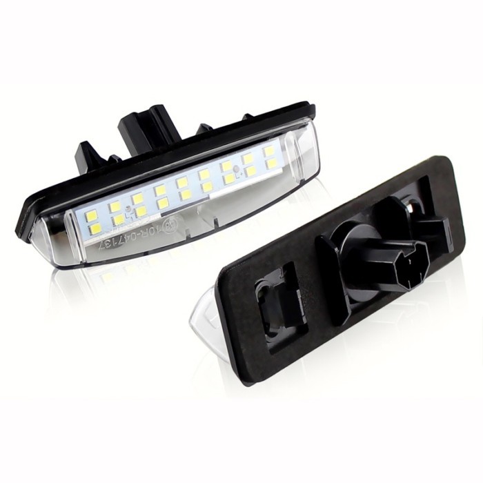 2 Pcs CanBus LED License Plate Lights for LEXUS Ls200 Ls300 Ls430 Gs300 Gs430 Gs400 Es300 Es330 Rx