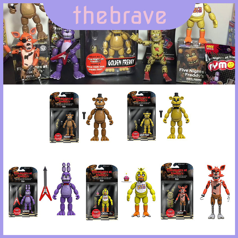 Fnaf Delightful Funko Five Nights At Freddys Action Figure Golden Freddy Decor สําหรับ
