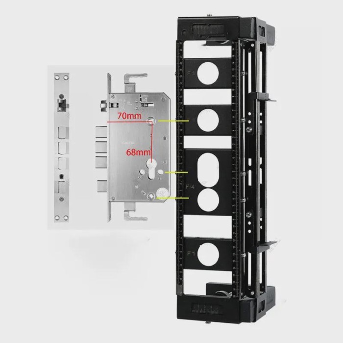 220V NEW Unlock Hole Mold To Open Wooden Door Lock Hole Special Tool Split Conjoined Multifunctiona
