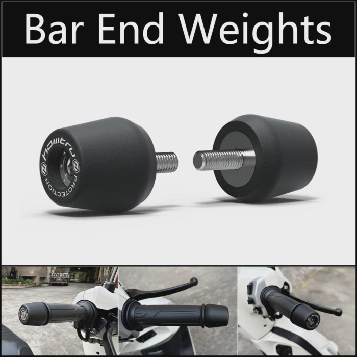 For Kawasaki ZX-6R 2003-2006 2005 Handle Bar End Weight Grips Cap Handlebar plug