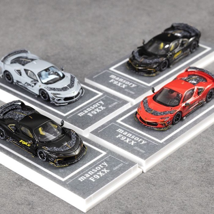 MJ 1: 64 Ferrari F9xx MJ 1: 64 Ferrari F9xx MJ ดัดแปลง Hard Top Supercar รถรุ่น