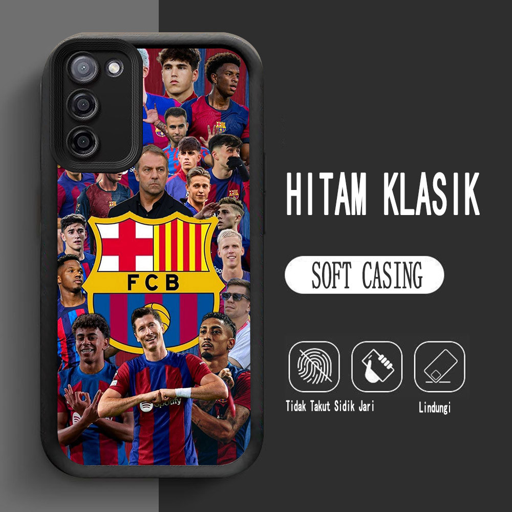 Y-17 Club_Barce_lona ปลอกซิลิโคนสําหรับ Samsung S20 FE A31 A71 A51 กรณี