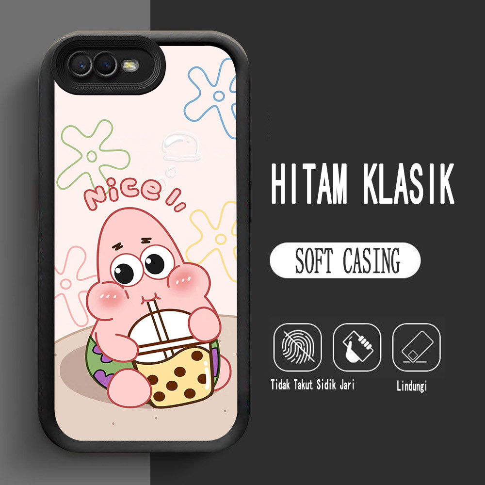 เคสสําหรับ OPPO A12E A83 A1K A37 A39 A3S Soft L-2 น่ารัก SpongeBob