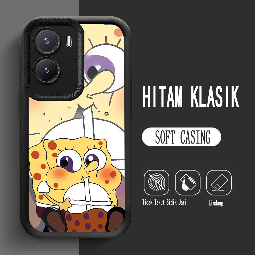 เคสสําหรับ VIVO IQOO Y16 Z9X Y02S Y56 Z9 5G Soft L-15 SpongeBob