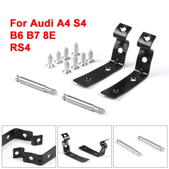 Glove Box Lid Hinge Snapped Repair Fix Kit Brackets For Audi A4 S4 RS4 B6 B7 8E For Seat Exeo/ST 3R