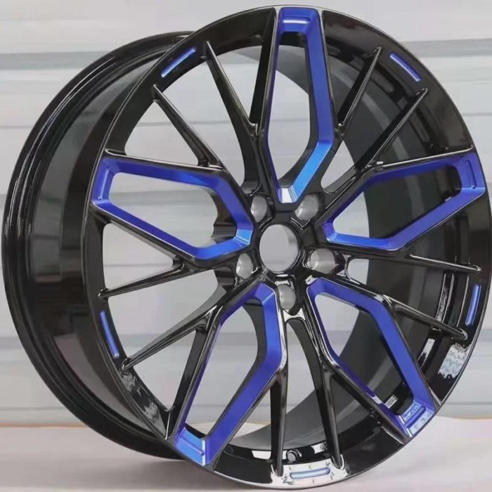 19 20 21 22 inch Custom Size And Color Forging Rims 5*112 5*112 Blue Orange Concave Forged Wheels F