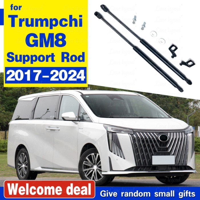 Car Bonnet Hood Support Rod For GAC Trumpchi GM8 GN8 2017-2024 Lift Strut Bars Spring Shock Gas Bra