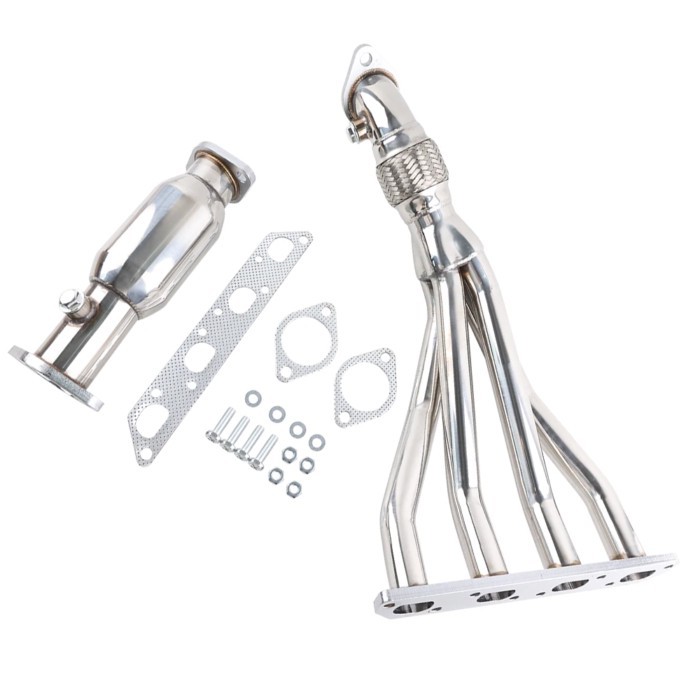 NWE For Mini Cooper Base S R53 1.6L Engine Manifold Long Tube Stainless Steel Exhaust Headers