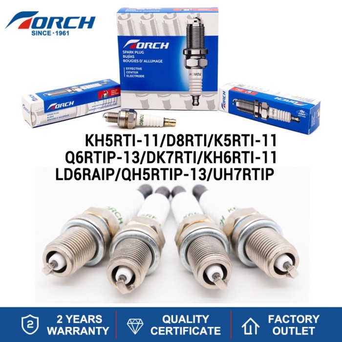 Original TORCH Candle Spark Plug Iridium platinum KH5RTI-11 D8RTI K5RTI-11 Q6RTIP-13 DK7RTI KH6RTI-