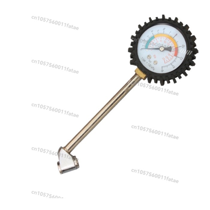 Automotive Tire Barometer, Tire Pressure Gauge, Air Pressure Monitor, Air Detection Tool, Metal Tir