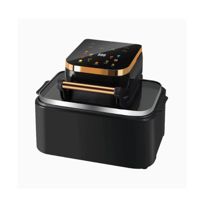 12L Air Fryer Large Capacity Ivisible Automatic Electric Fryer Household Intelligent Electric Oven